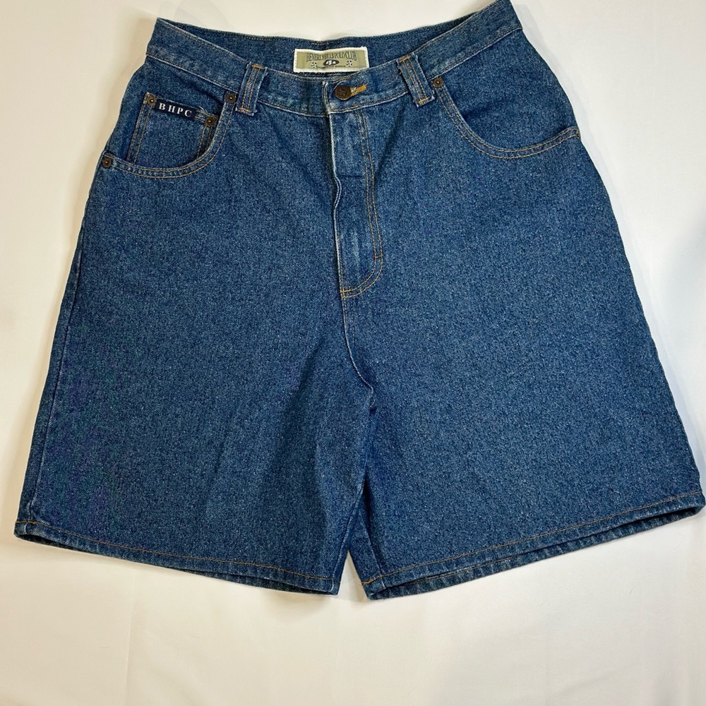 Vintage Style Beverly Hills Polo Club Jean Shorts Y2K
